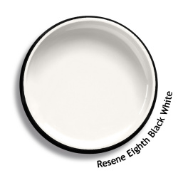 Resene Eighth Black White