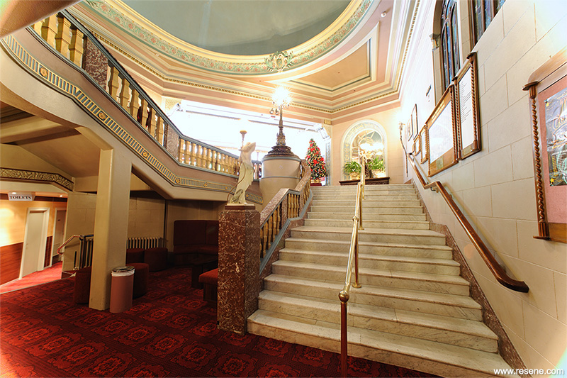 Regent Theatre foyer and stairway