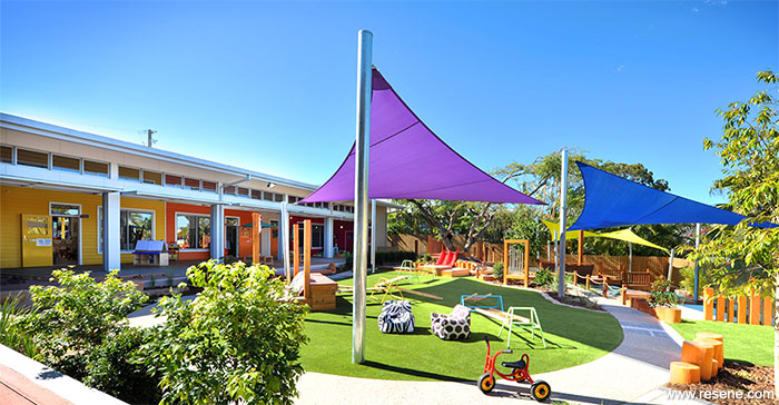 Mother Duck Childcare - outdoor play area