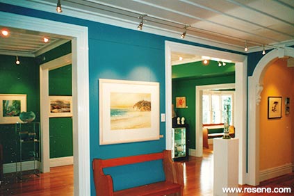 Reyburn House - colourful interior 2