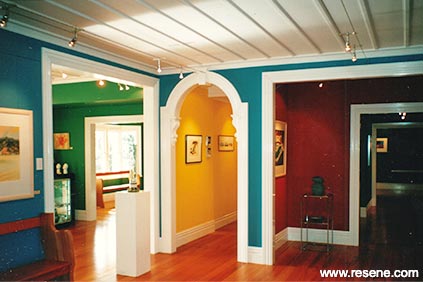 Reyburn House - colourful interior