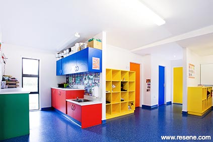 Colourful childcare centre