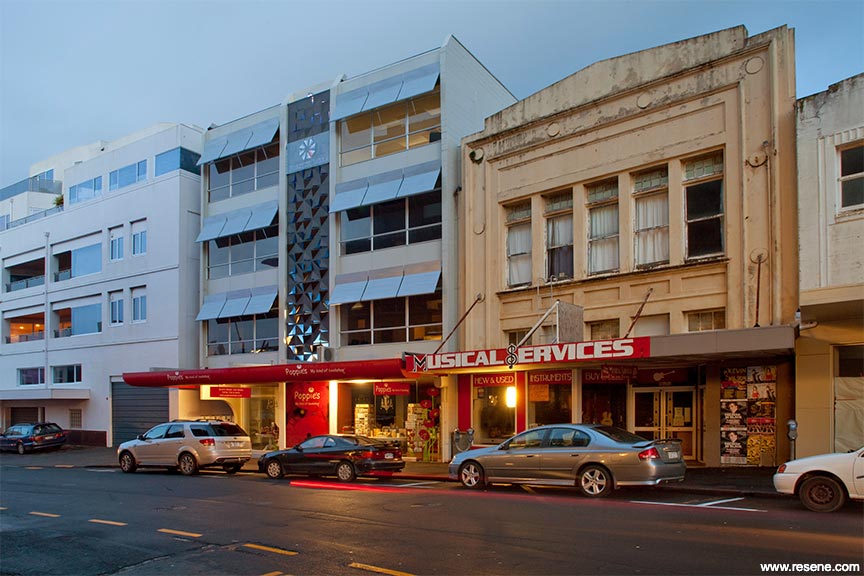 New Plymouth commercial building refurbishment