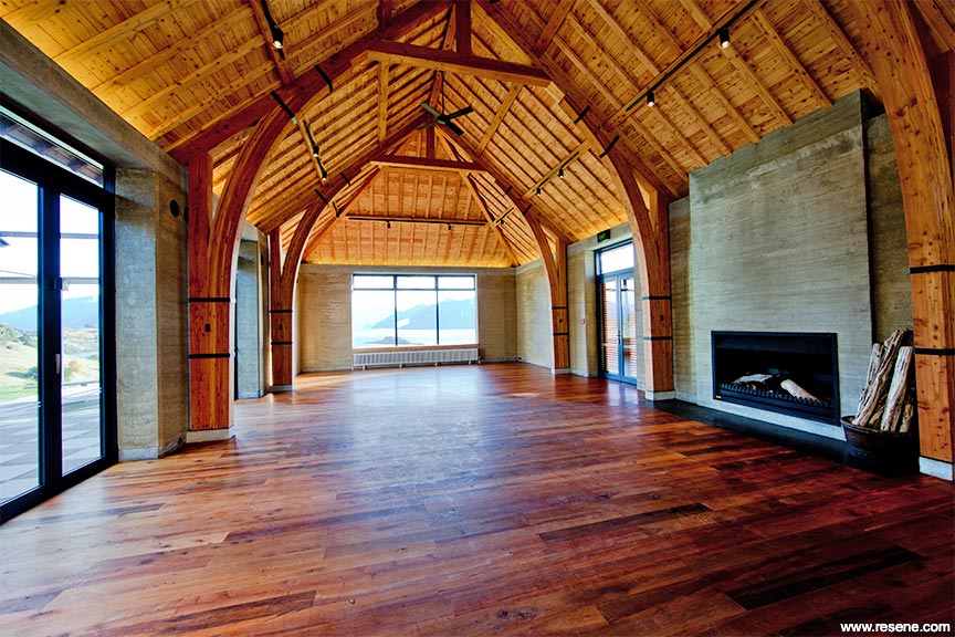 Rippon Hall wooden interior