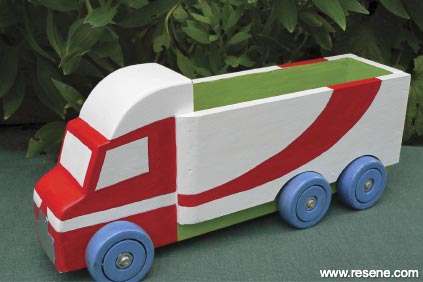 Painted wooden toy