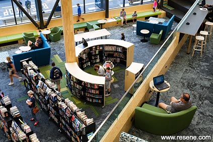 Waitohi Johnsonville Library - view from above