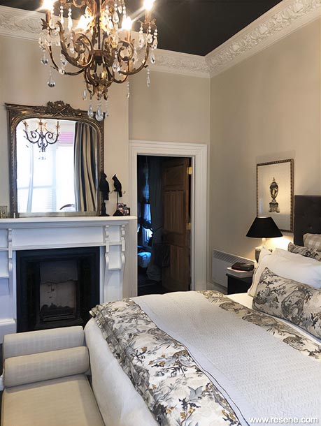 Glamorous villa bedroom