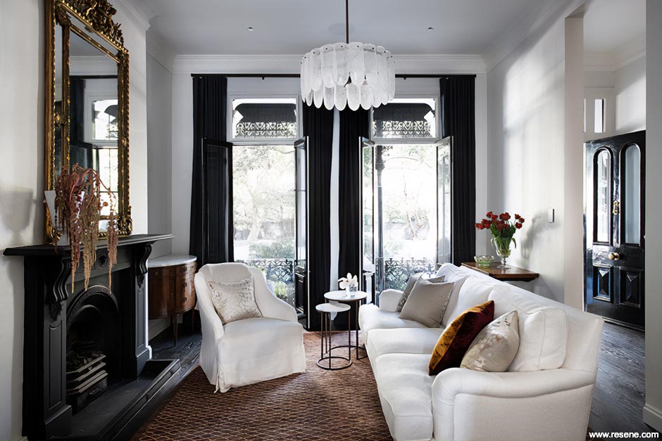 Luxury victorian lounge
