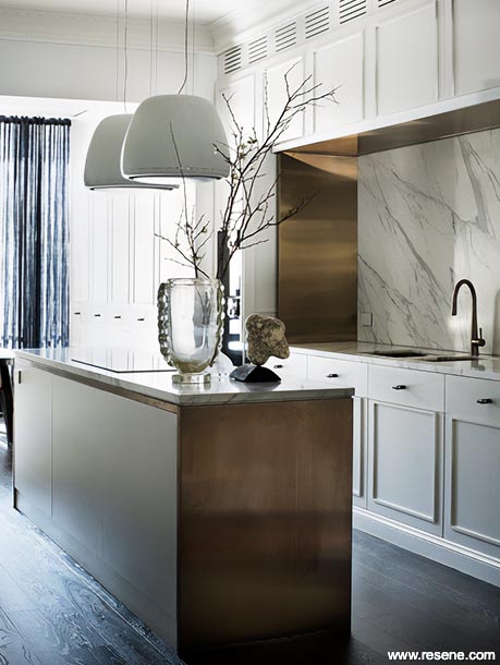 Luxury white kitchen