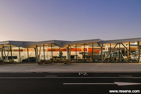 New Plymouth Airport exterior 2
