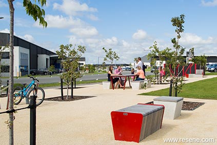 Waterloo Business Park red seats