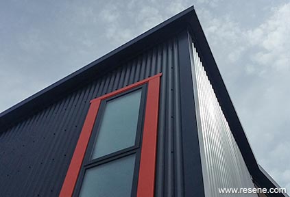 Cladding and window detail