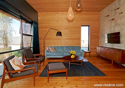 Lounge walls - wood