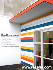 O. C. Design exterior fit-out