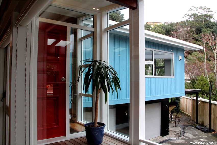 John Mills Architects of Wellington was announced the Resene Total Colour Residential Exterior winner