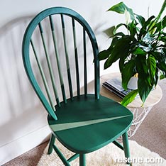 Paint an old school chair