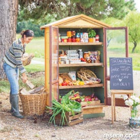 Build an open pantry for your neighbourhood