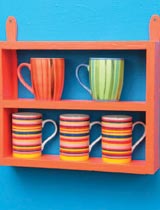 Make a mug shelf
