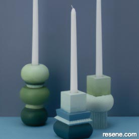 Make a candle holder