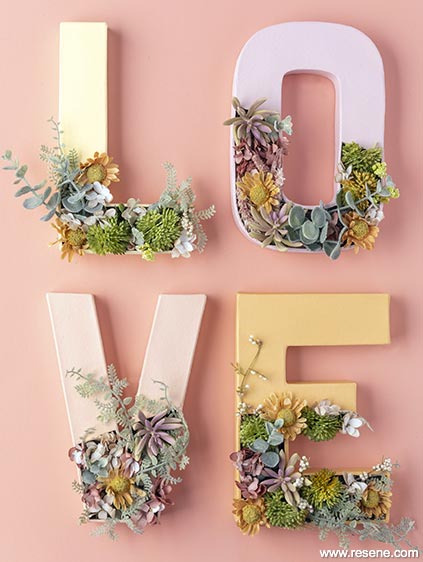 Handcrafted love letters