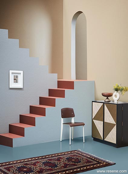 Paint your wall staircase