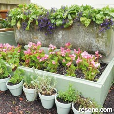 Make an raised garden bed