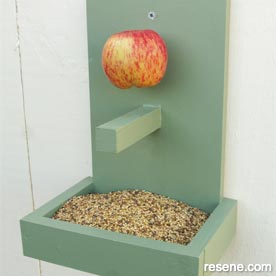 Build a bird feeder for your garden