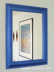 Project to try - Metallic blue mirror