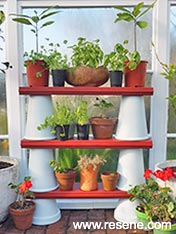 Project to try - Glasshouse shelves