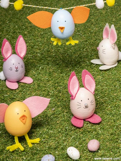 How to make Easter creatures